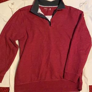 Walter Hagen half zip size Large